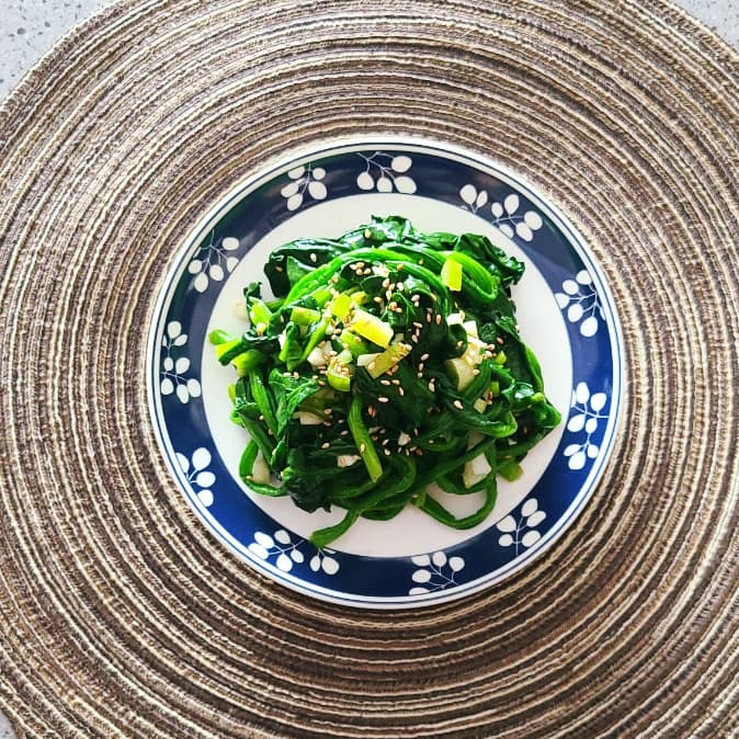 시금치무침 만드는 법 레시피 시금치나물무침 