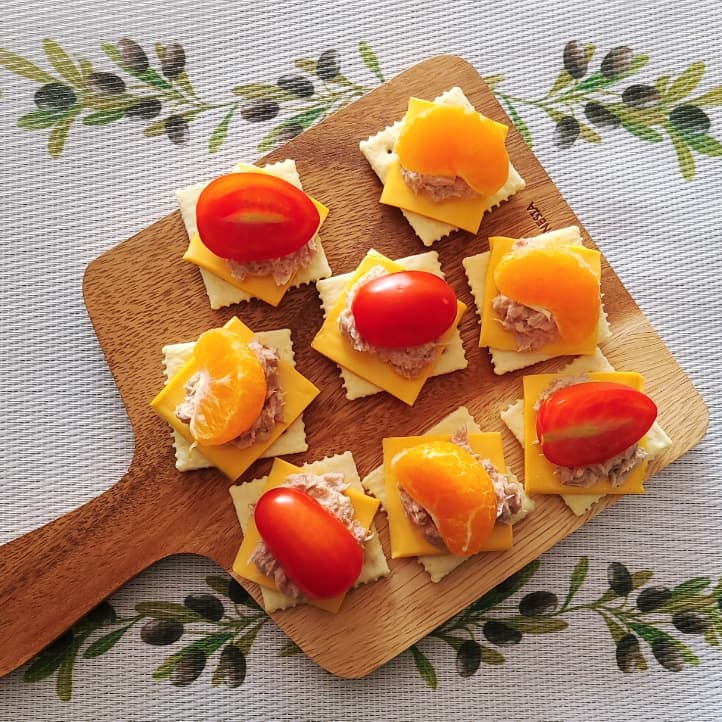 참치 카나페 만들기 카나페 핑거푸드 만드는 법 참치마요 카나페