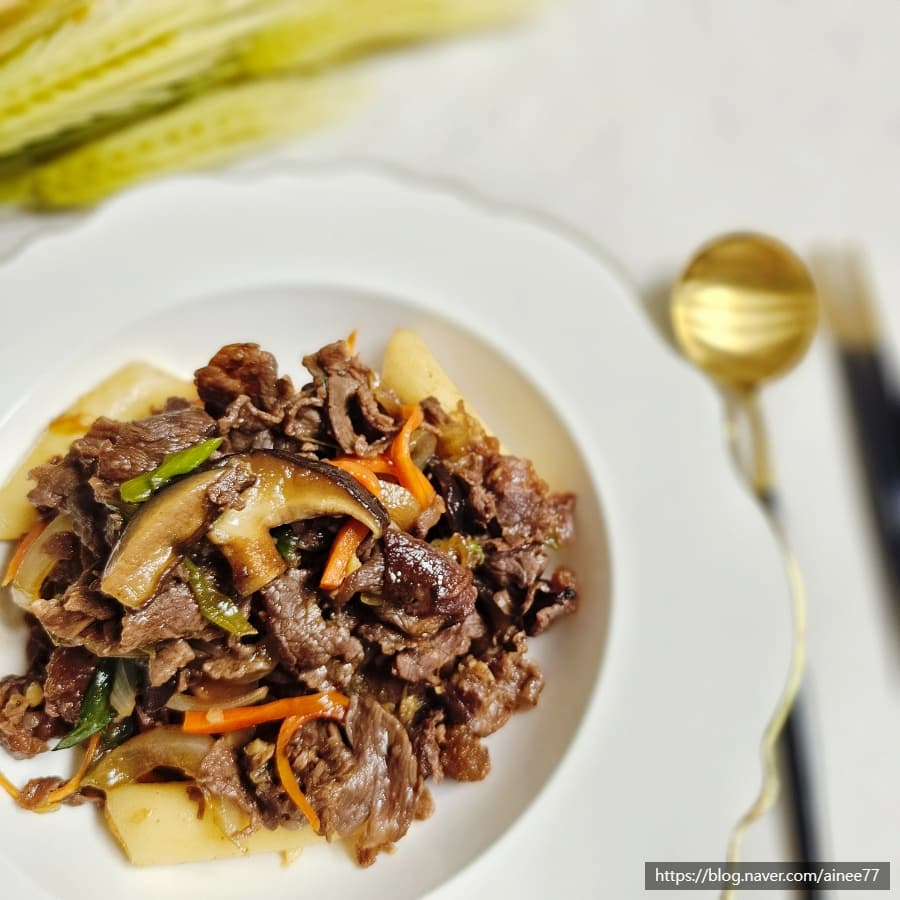 정호영 불고기 불고기양념 단짠단짠 재우지 않는 소불고기 feat. 갈아만든배 또는 사과즙