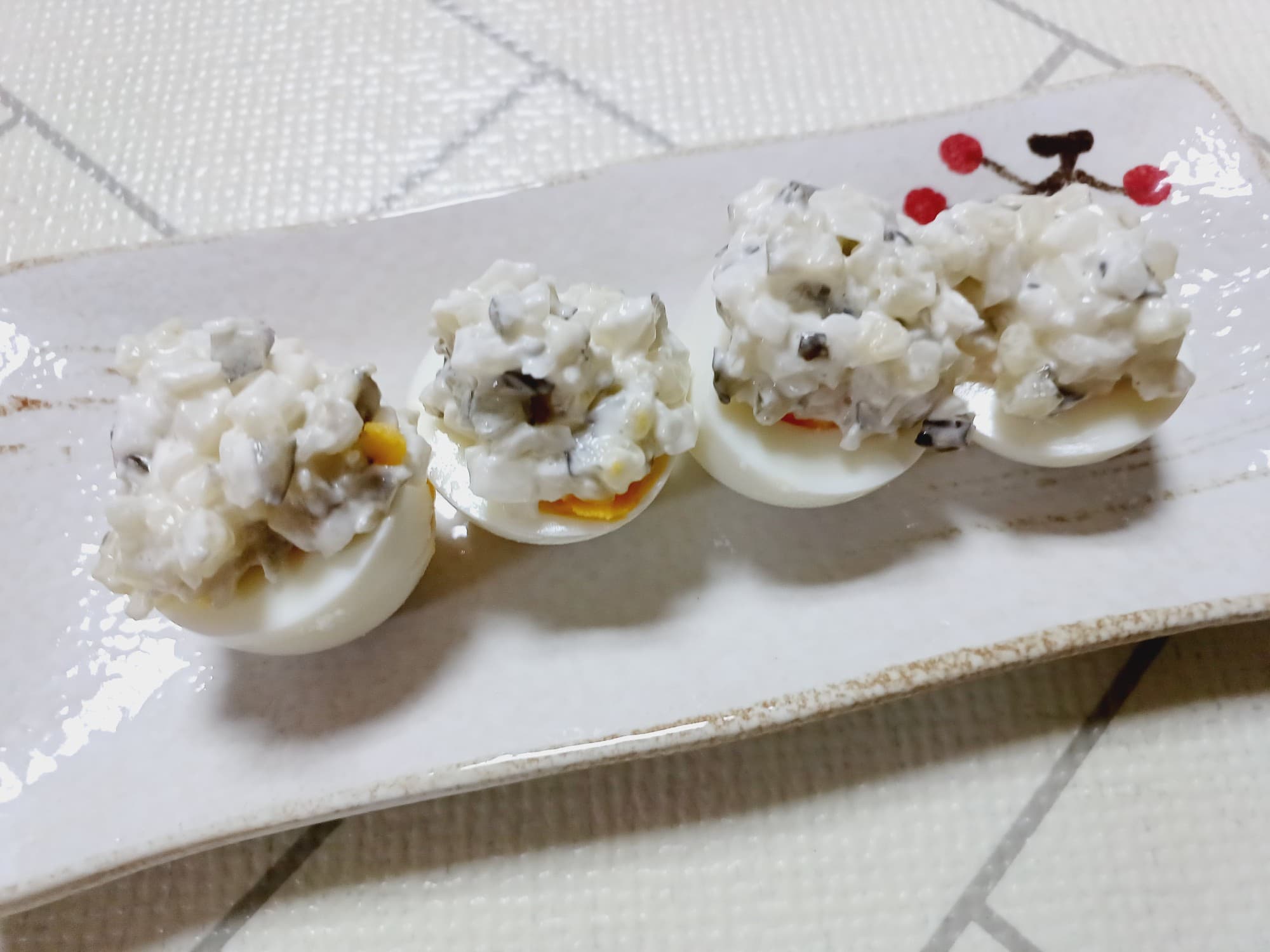 새해맞이 파티음식 토핑계란 만들기 핑거푸드 레시피