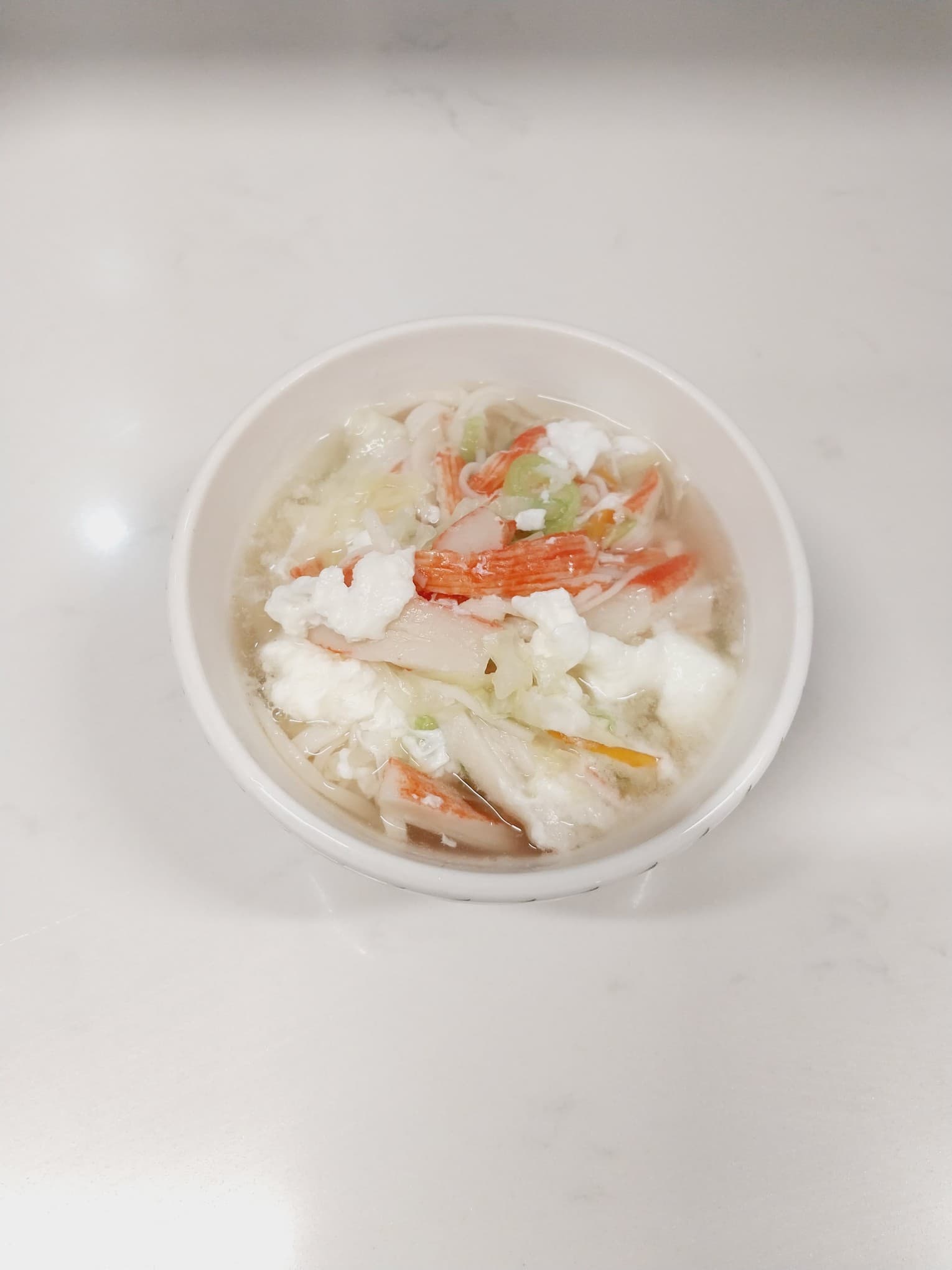 쉽게 만드는 양배추 게살 스프 