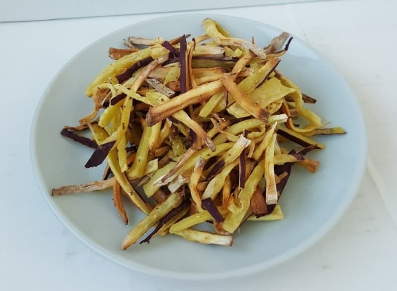 에어프라이어 고구마스틱 도전기