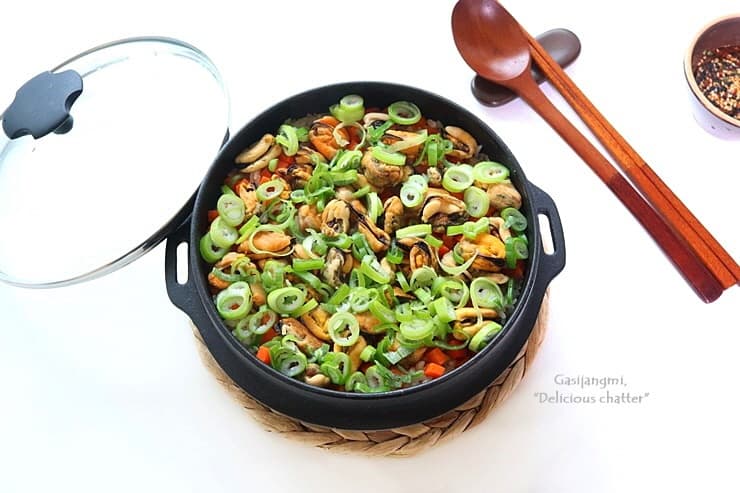 홍합솥밥 만드는 법 솥밥레시피 홍합밥 