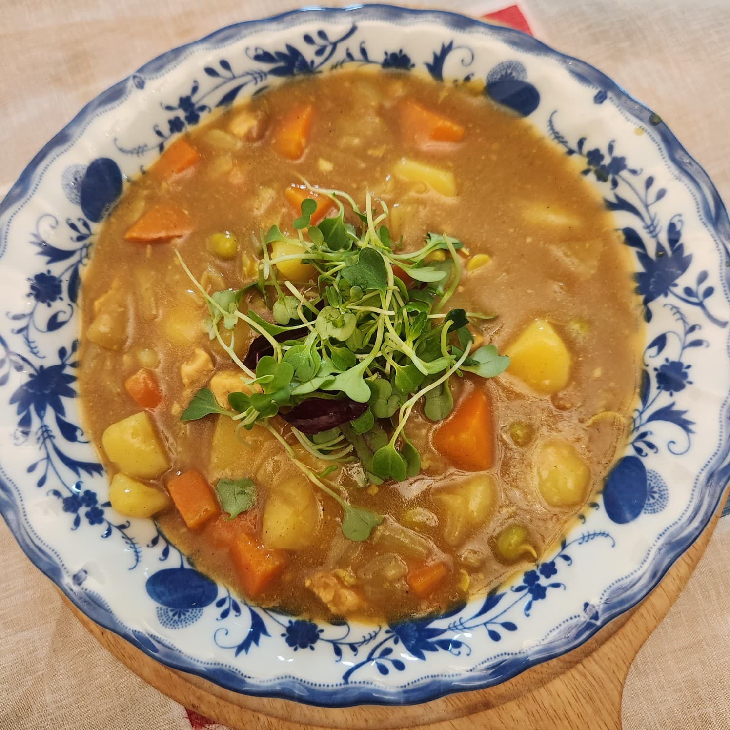 [일본카레만들기] 카레향이 진한 고형카레로 만든 카레