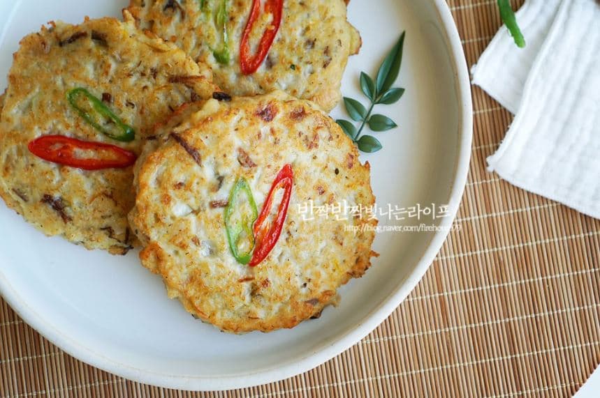 녹두 빈대떡 만들기 고소한 녹두전 레시피