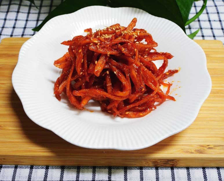 고추장진미채볶음 마요네즈 넣어 부드러운 진미채볶음 황금 레시피