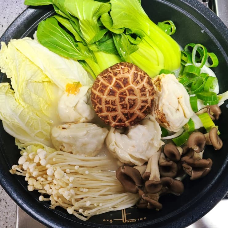 만두전골 레시피 얼큰 만두전골 버섯전골 양념 레시피 