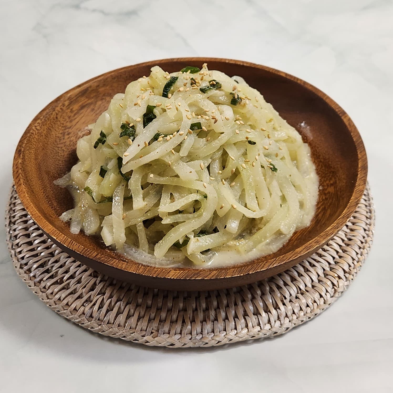 부서지지않게 무나물볶음 만들기 들깨 무우나물볶음 무채볶음