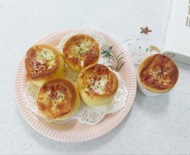 핫케이크 계란빵 만들기 에어프라이어 계란빵