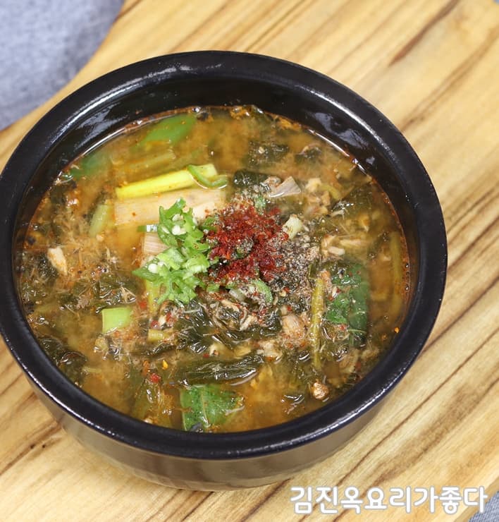 새해 몸보신~고등어통조림으로 추어탕 만드는법 고등어추어탕