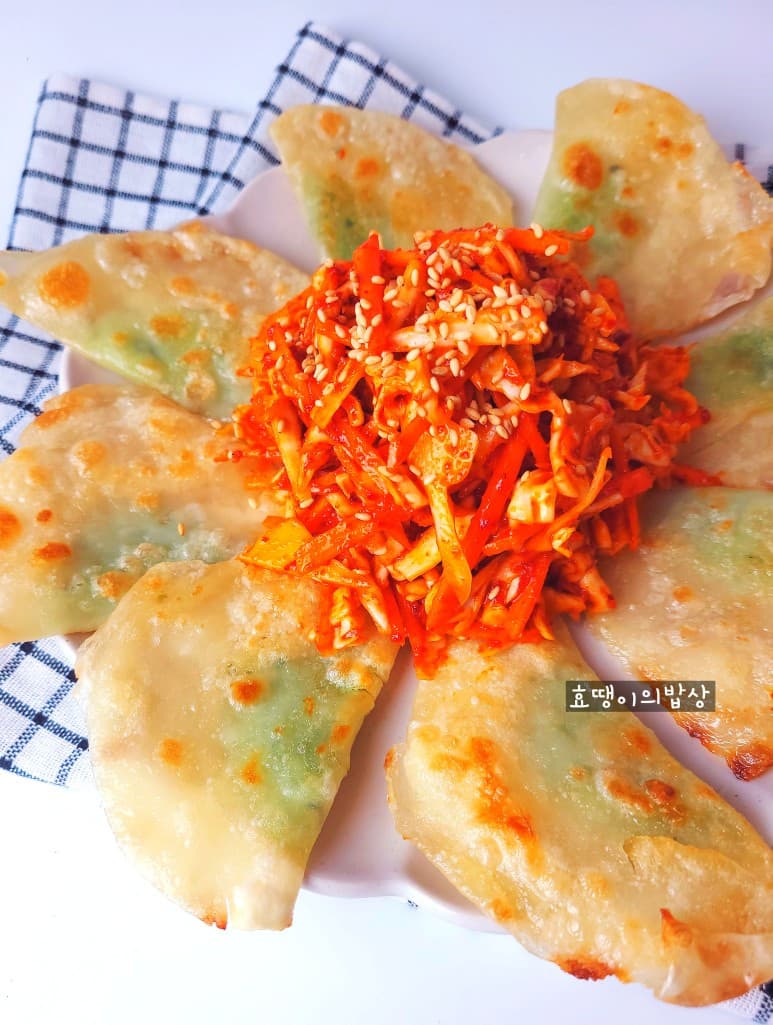 추억의 장우동 야채비빔만두 레시피 