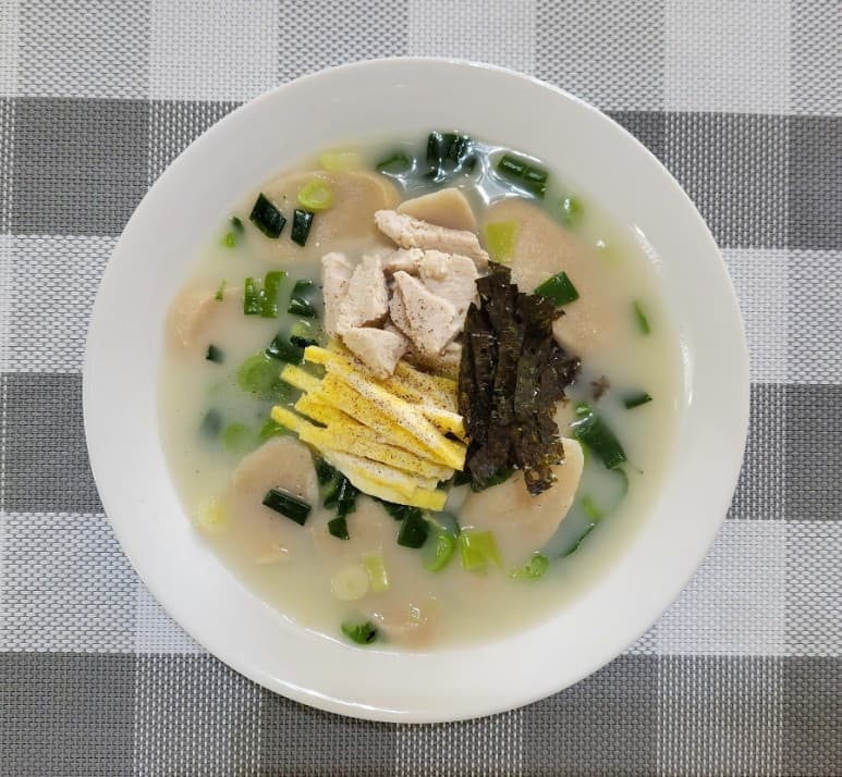 닭발 곰탕.현미떡국/ 면역력 증진~보양식 떡국 만들기 ! 