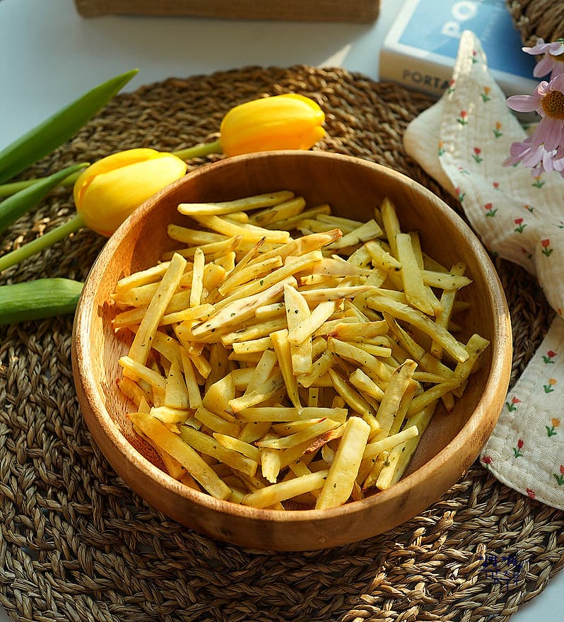 영양만점 아이간식 에어프라이어 고구마스틱 만드는법 