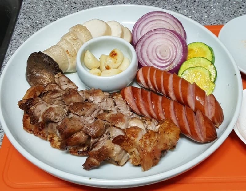 에어프라이어 통삼겹살 구이