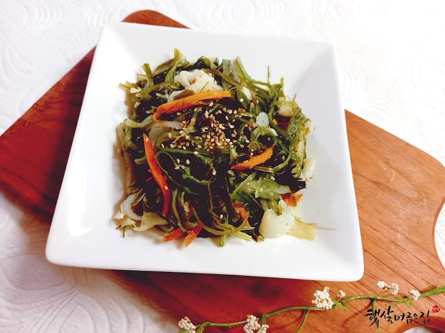 미역줄기볶음 만드는법 남편아이 도시락밑반찬 자취요리