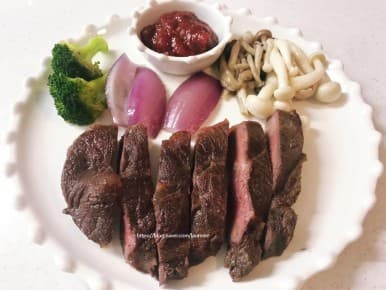 부채살 스테이크 맛있게 굽는 방법