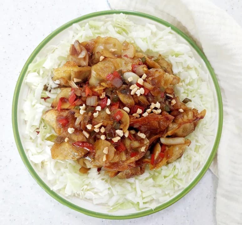 깐풍만두 만드는법 깐풍소스 만들기 물만두 요리