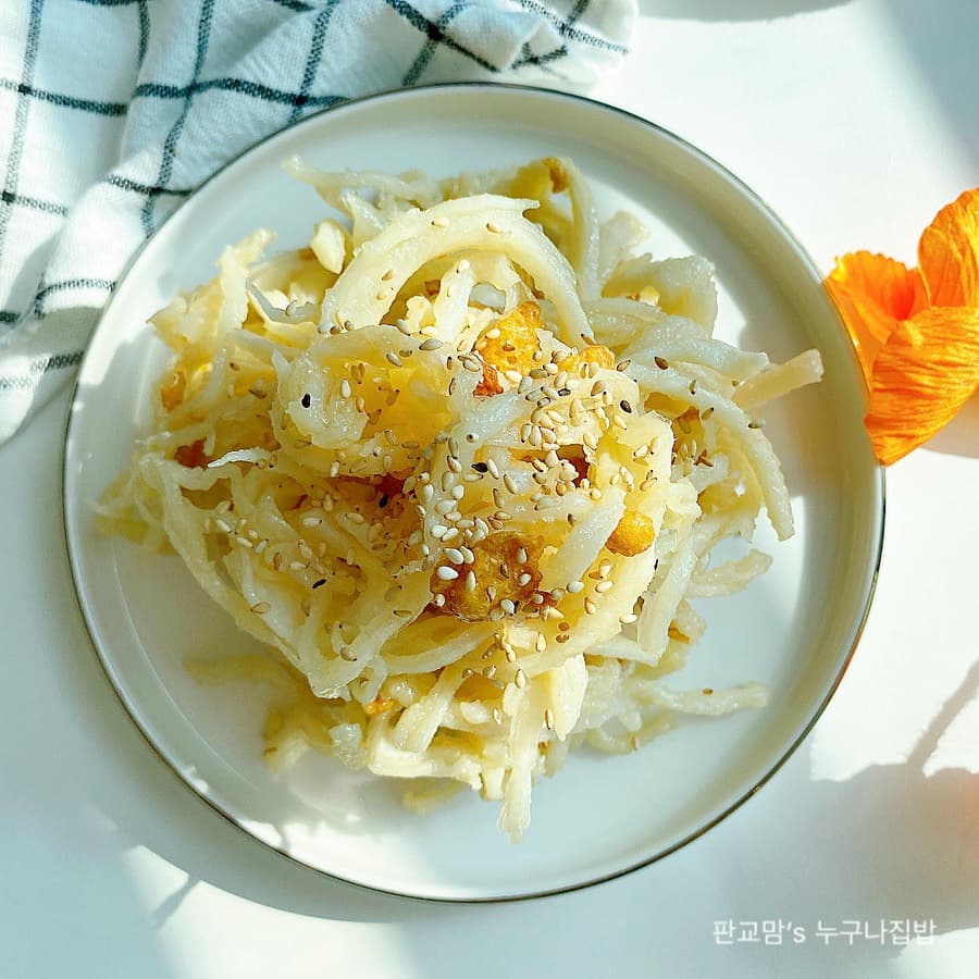 간장 백진미채 볶음 