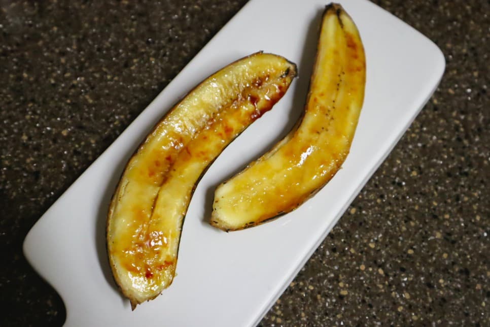 바나나브륄레 만드는법 바나나요리 연말요리추천 파티음식 바나나브륄레 레시피 디저트 간식