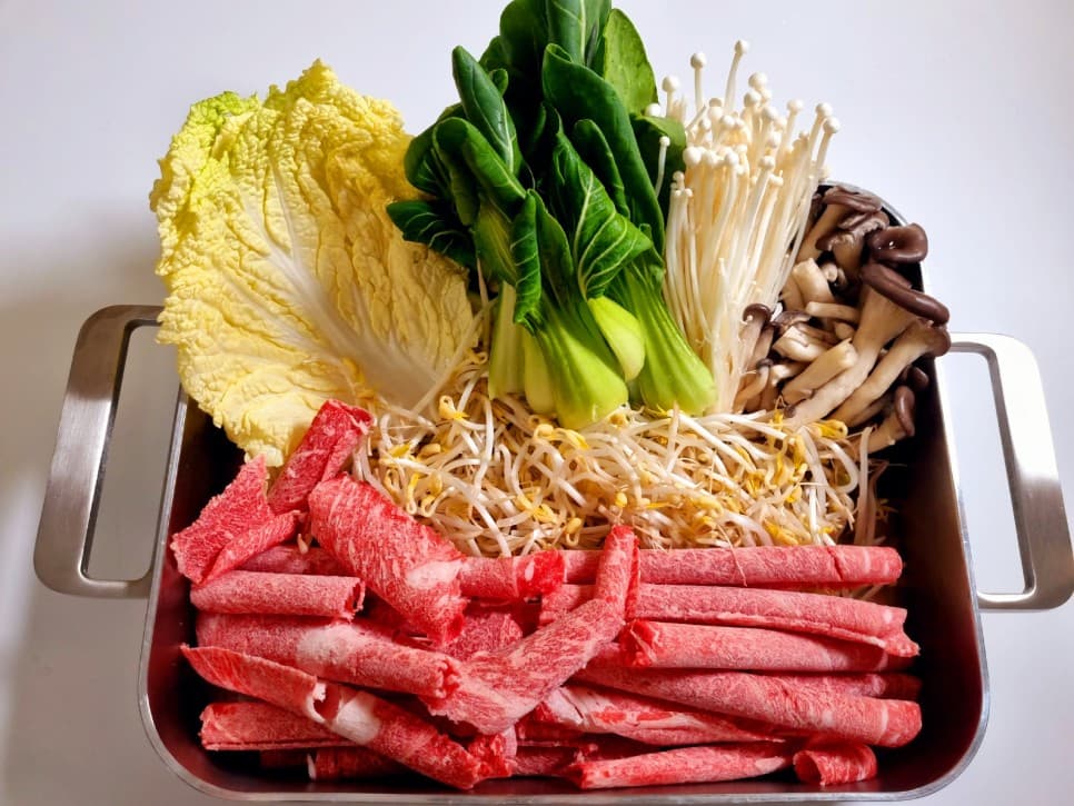 새해 소고기 샤브샤브 육수 집에서 샤브샤브죽 만들기 샤브샤브 간장소스 레시피