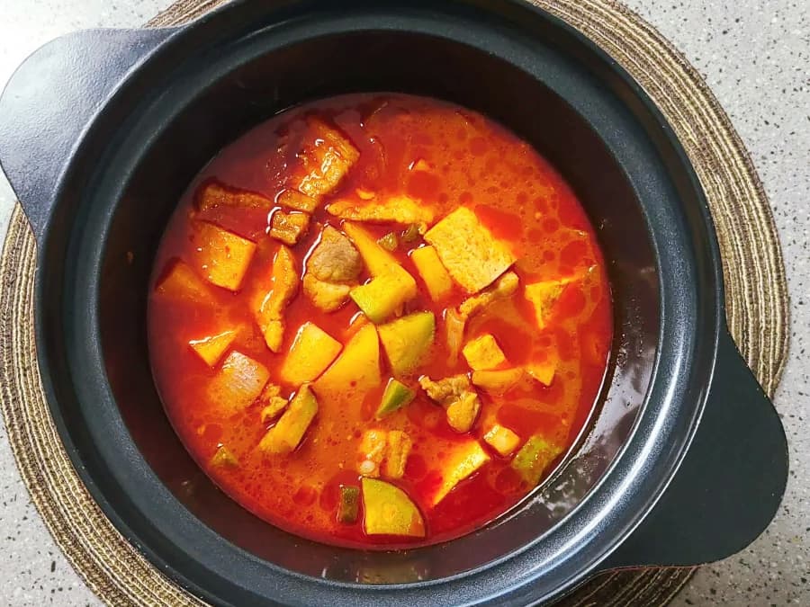 돼지고기 고추장찌개 만드는 법 류수영 애호박 감자 고추장찌개 