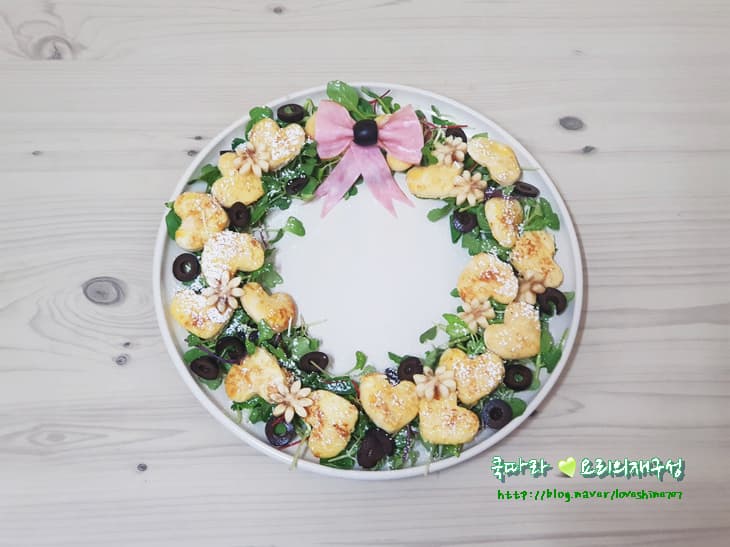 식빵요리 새해 가족모임음식 홈파티 프렌치토스트 리스샐러드