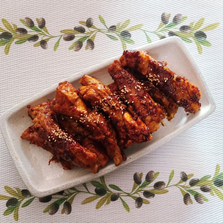 돼지 등갈비 바베큐 폭립 만드는법 돼지 등갈비구이