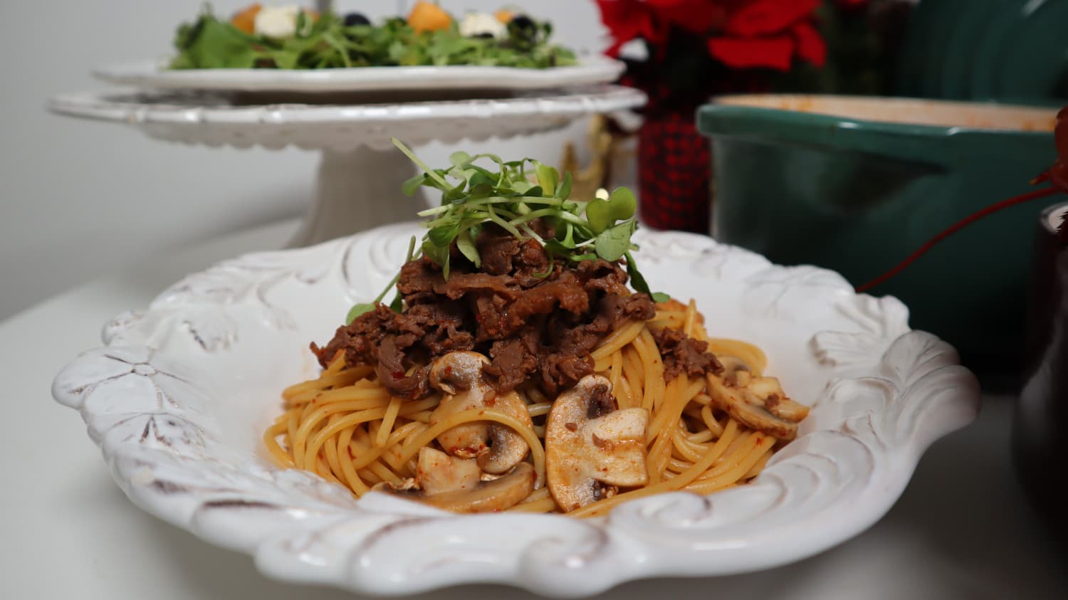 소불고기 파스타 만들기