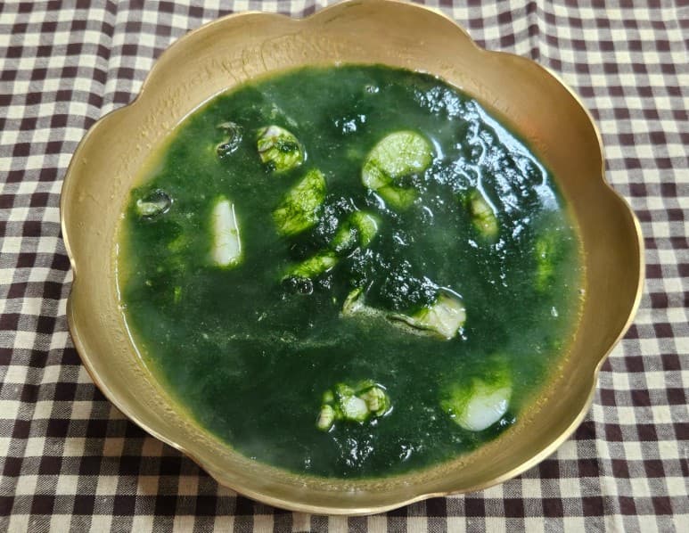 특별한 <매생이 굴떡국 >