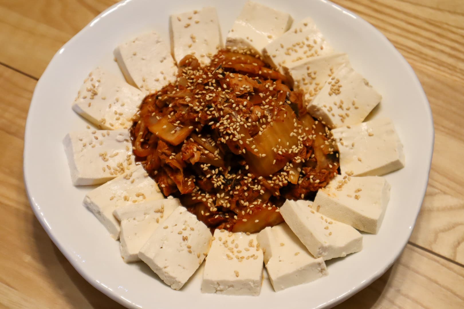 두부김치 만드는법 참치두부김치 참치캔 두부김치레시피 두부요리 안주만들기