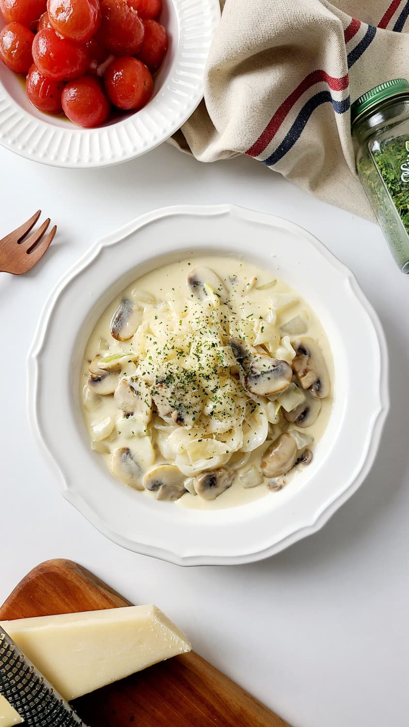 다이어트 곤약크림파스타 | 키토파스타