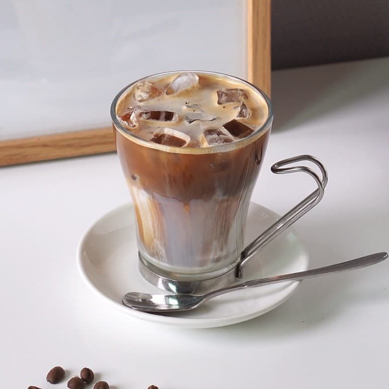 연유라떼 만들기