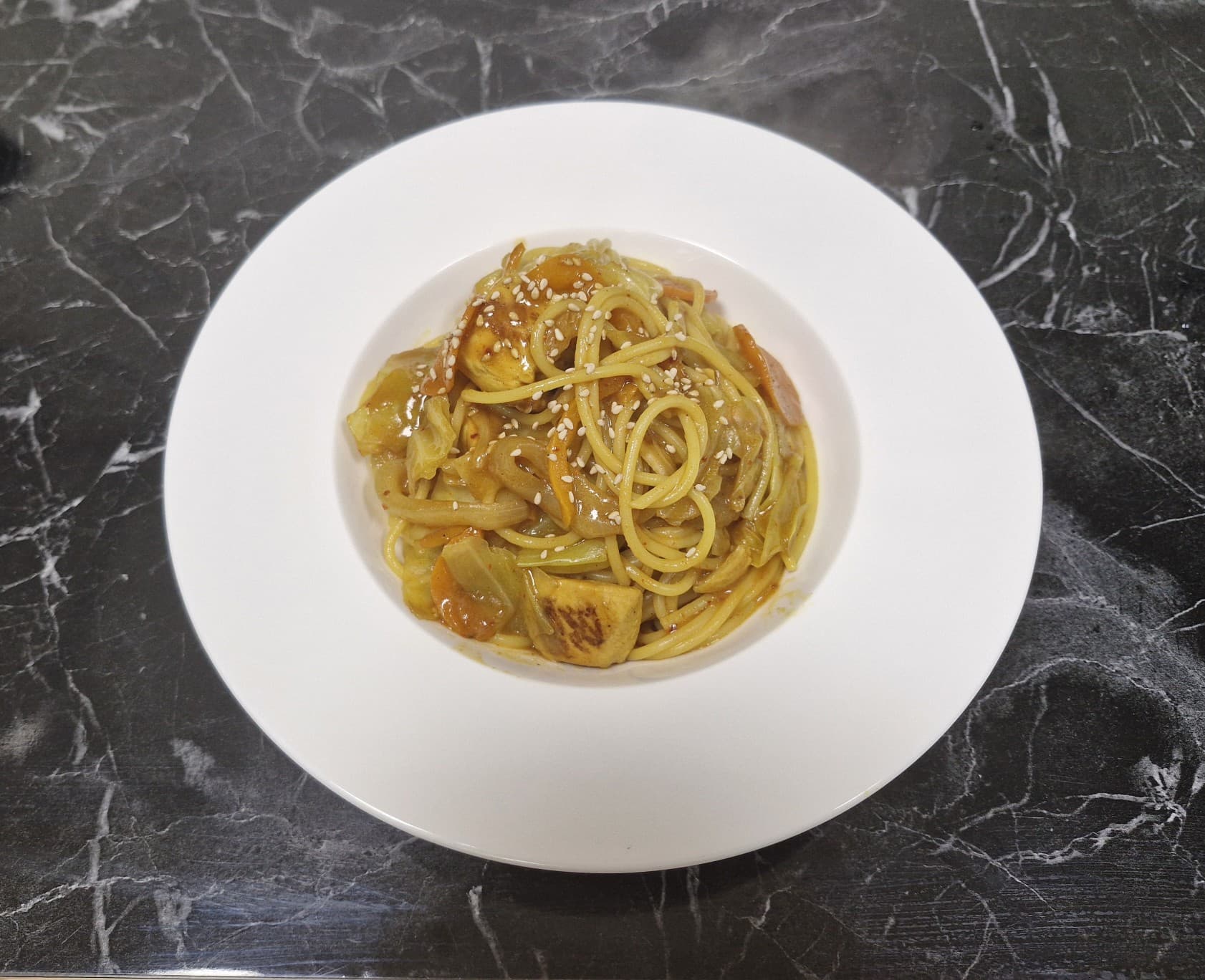 닭가슴살 3탄 카레 야채 조림