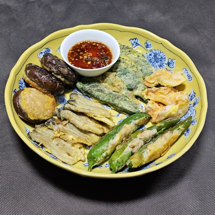 #오색전 #오방색 나쁜기운을 막고 무병장수를 기원하는 음식 만들기