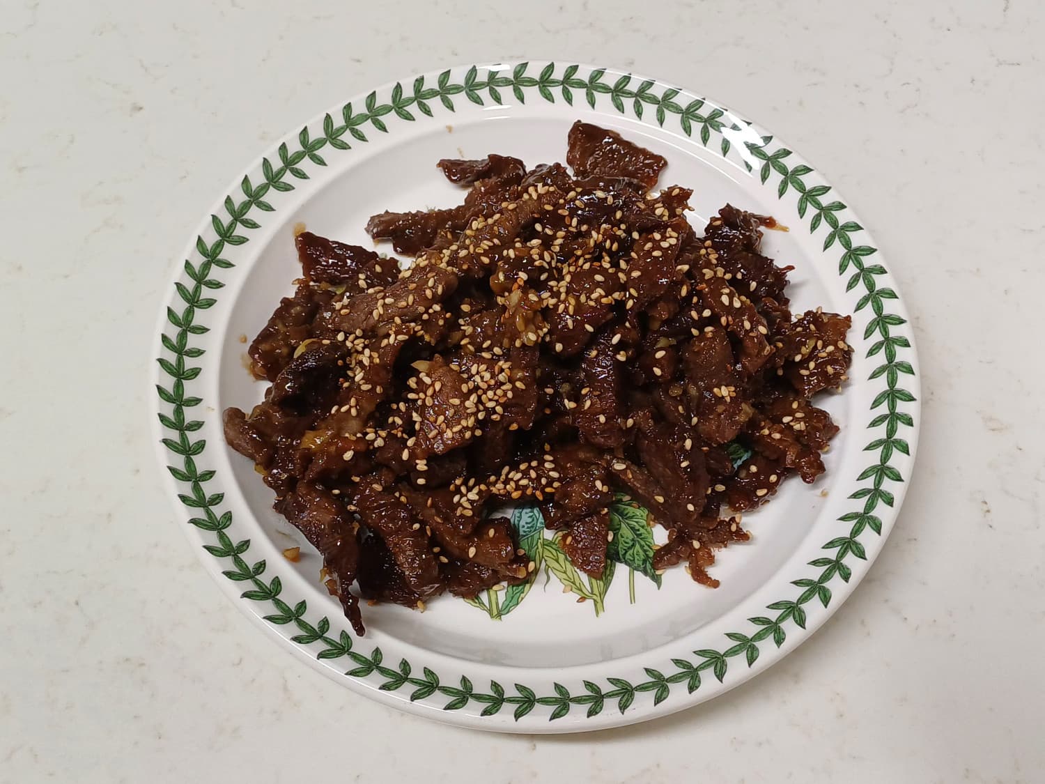 간장 소고기볶음 레시피