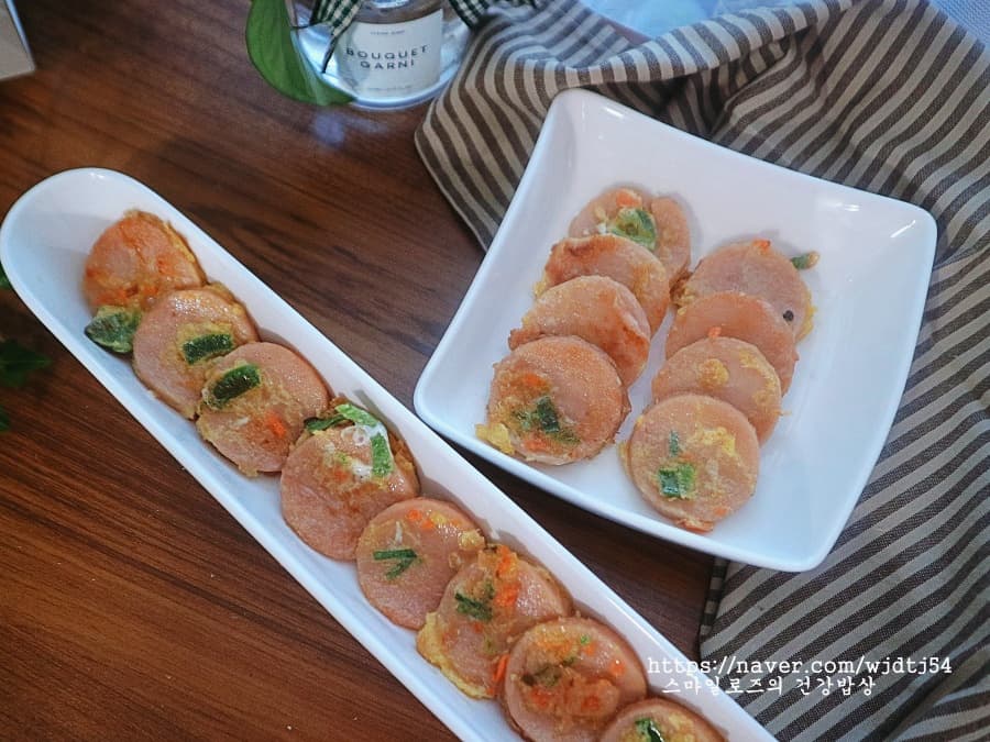 분홍소세지전 만들기 옛날소세지요리 분홍소시지 추억의반찬